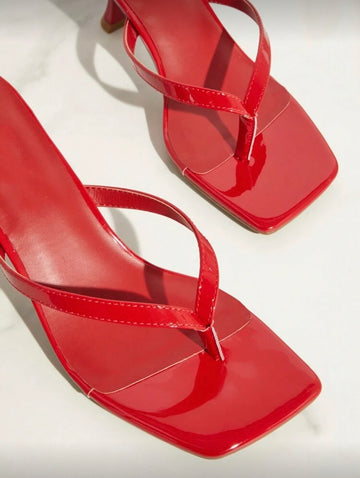 Red Hot Sandal Heels