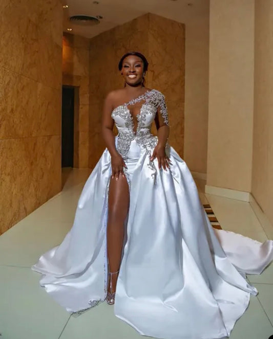 White Zelle Princess Ballgown